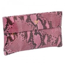 普拉达Prada 2011年春夏海棠粉色蟒蛇皮手袋