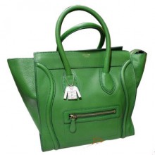 思琳2011新款绿色双手提笑脸包Luggage Mini女士中号手袋