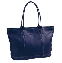 珑骧Longchamp 4x4蓝色购物包