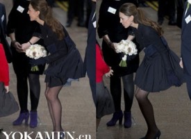 英媒帮凯特王妃寻“走光对策”:在裙中缝铁片